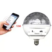 Colorful LED Revolving Stage Light Magic Ball Light Bluetooth E27 Disco Light b