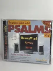 NOS Sealed NIV Complete Audio & Text Psalms CD-ROM Windows 95 3.1 Screen Saver