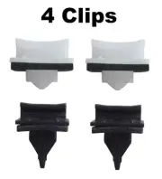 4 x FORD TRANSIT FRONT WINDSCREEN A PILLAR SIDE PLASTIC MOULDING TRIM CLIPS V184