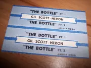 2 Gil Scott Heron The Bottle Pt.1 / The Bottle Pt.2 Jukebox Title Strips