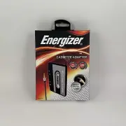 Energizer Car Cassette Adapter For MP3 Players with 3.5mm Port