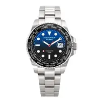 在飛比找ETMall東森購物網優惠-PARKER PHILIP海洋之星水鬼王世界時區限量機械腕錶
