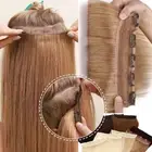 Clip in Hair Extensions Indian One Piece 100% Remy Human Hair Half Full Head