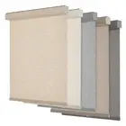 Light Filtering Roller Shades for Windows,Cordless,Linen Fabric,Roller Blinds...
