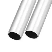 6063 Aluminum Tube (28mm OD x 24mm ID x 300mm L) 2Pcs, Aluminum Round Tubing