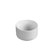 220*220*130mm Gloss White Ceramic Round Above Counter Art Basin