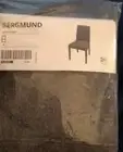 IKEA BERGMUND Chair Cover Gunnared Medium Gray 104.810.51 Brand New.