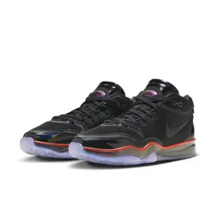 【NIKE 耐吉】籃球鞋 男鞋 女鞋 運動鞋 包覆 緩震 AIR ZOOM G.T. HUSTLE 2 GTE EP 黑 FV4139-001