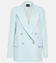 [Joseph] Joseph Jaden double-breasted cady blazer AU 14 blue