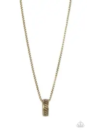 Paparazzi Emotion Potion Brass Necklace NWT