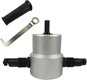 1 Set Metal Cutting Tool Pneumatic Cutting Tool Stainless Steel Cutter Drill Attachment Cutting Tool Metal Cutter Iron Sheet Punching and Shearing Machine Cutting Saw 160a