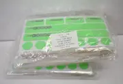 Lot of 200 Bingocize Reflective Sticker Sheets Assorted Colors 77001 Device