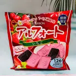 日本 BOURBON 北日本 帆船餅乾 草莓巧克力餅乾 121.2G