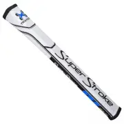 Super Stroke 3.0 Traxion White /blue/gray Putter Grip / Free Masters BM