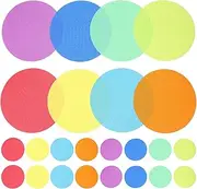 36Pcs Carpet Spots for Classroom, 4 Inch Classroom Rug Round Floor Dots 8 Colors, Carpet Spots Carpet Markers for Classroom, Games Sprots Preschool Teaching Tool