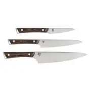 Kanso 3 Piece Starter Set, Includes 8" Chef, 3.5" Paring & 6" Utility Knives,...
