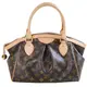 【9.9成新】Louis Vuitton LV M40143 TIVOLI PM 經典花紋手提包.小現金價$32,800