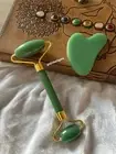Real Green Jade Roller and Gua Sha Tool Set – Beauty Skincare Gift Box