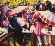The Picnic : Archibald Motley : 1936 : Archival Quality Art Print
