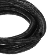 20ft 1 Inch Black Wire Loom Tubing Cord Protectors Flexible Conduit