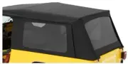 Bestop Tinted Window Kit 58710-35 For 2004-2006 Jeep Wrangler LJ Black Diamond