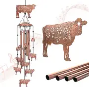 Cow Wind Chimes for Outside,Cow Gifts for Women/Men/Sympathy Gift/Memorial Gifts