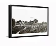 Coney Island Ave. 1895 Brooklyn New York Framed Photo