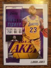 2018-19 Panini Contenders #30 LeBron James