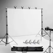 Pro.Studio Backdrop Stand Screen Photo Background Support Stand Kit 2x3m