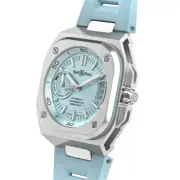 bell & ross BR-X5 ICE BLUE STEEL BRX5R-IB-ST/SRB watch men TO03338