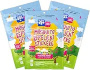 NATPAT Buzz Patch Mosquito Patch Stickers for Kids (3 pack, 180 stickers) - The Original All Natural Citronella Essential Oil Insect Patch, Plant Based Ingredients, Non-Toxic, DEET Free, for Toddlers, Kids