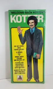 Welcome Back Kotter Paper Doll Gabe Kaplan Cellophane Sealed 1976 Toy Factory Mr