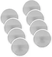 Tofficu 8sets Engravable Blank for Crafts Copper Blanks Smooth for Personalization Commemorative Projects Lightweight Portable Design