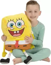 Spongebob Kids Bedding Super Soft Plush Cuddle Pillow Buddy, One Size, FAST SHIP