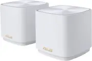 ( Pack of 2 ) ASUS ZenWiFi XD4 Pro Mesh WiFi 6 Wireless Router ~ White