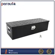 39" Aluminum Truck Underbody Tool Box Trailer RV Tool Storage Under Bed W/Lock