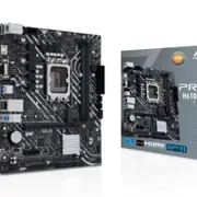 ASUS PRIME H610M-D D4-CSM Intel LGA 1700 mATX Motherboar 2xDDR4~64GB , PCIe 4.0, M.2, 1Gb Ethernet, HDMI, D-SUB, USB3.2 Gen1, SA