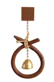 Nose-ring for cow Luck Door bell Wind Chimes Korean Room Outdoor Home Decor Gift