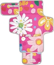 Reusable Baby Changing mat with Tissue Pocket Portable Diaper Changing pad Lightweight & Foldable Changing Station