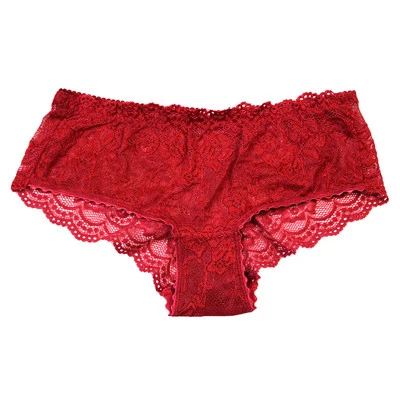 HIGH QUALITY SOFT LACE BRIEFS HIPSTER PANTIES LINGERIE UNDERWEAR FLORAL 5219R.