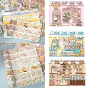 A5/A4 Cartoon Scrapbook Notebook Double Sided Multi-use DIY Collecting Handbook