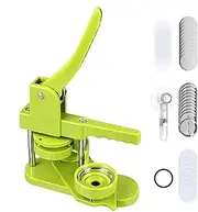 TQEBWUS Button Press Machine | Lightweight Button Maker & Pin Press | Badge Machine with Rotating Bracket for Family Friends Colleagues Birthday New Year Christmas