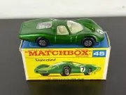 VINTAGE MATCHBOX SUPERFAST No. 45 FORD GROUP 6 RACER - NEW IN BOX