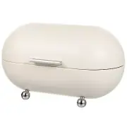 Metal Bread Box Bin Multi-Purpose Storage Container Bread Saver Dispenser for...