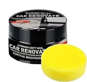 Car Interior Polish Kit | Multipurpose Dashboard Polish Wax - Mild Coating Product, Portable Polishing Wax with Sponge for Car Seat