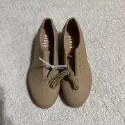 Bloch Brown Leather Techno Tap Dance Shoes Women's Sz 5.5 M