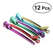 12PCS hair barrettes for women clips Hair Sectioning Clips Alligator Grip