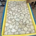 3'x2' Marble Coffee center Console agate Table Top Random Stone Hallway Decor