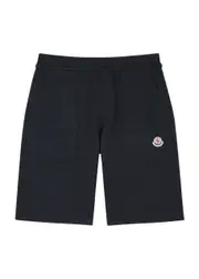 Moncler Kids Cotton Shorts (8-10 Years) - Navy 10 years