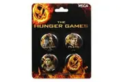 The Hunger Games Pin Set of 4 Cast